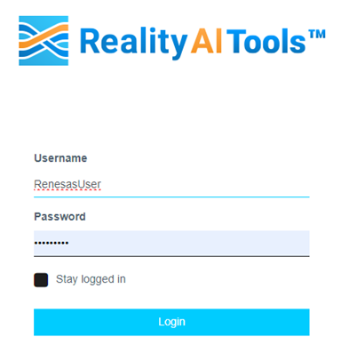 Reality AI Tools login
