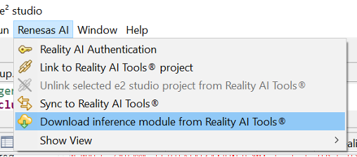 Download inference module